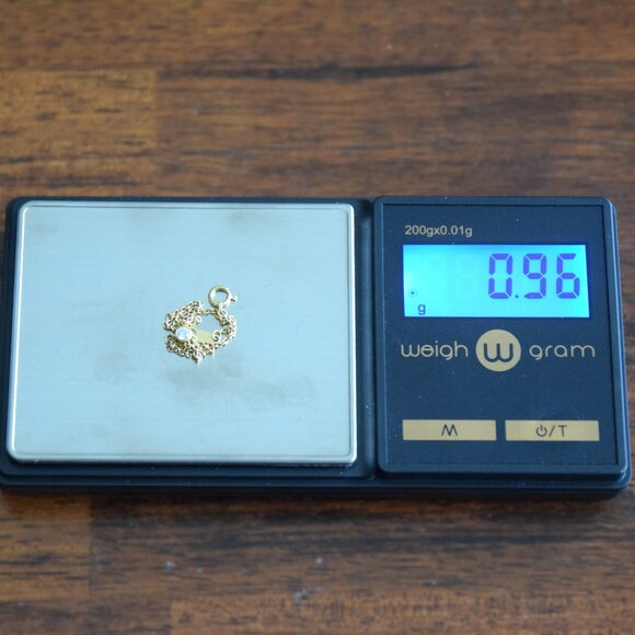 Diamond K18 Yellow Gold Bezel Bracelet 0.10ct - Picture 5 of 5